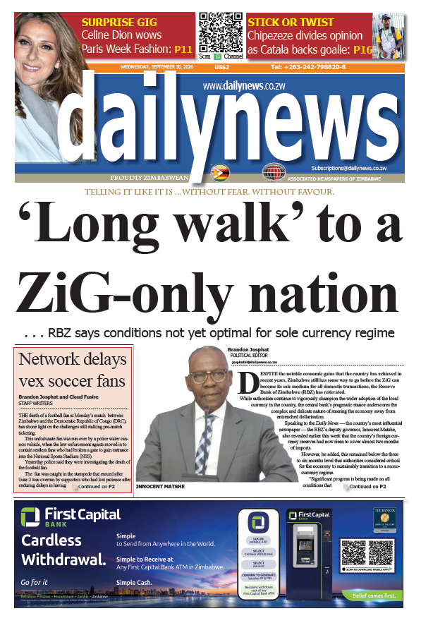 Wednesday 30 September 2026
